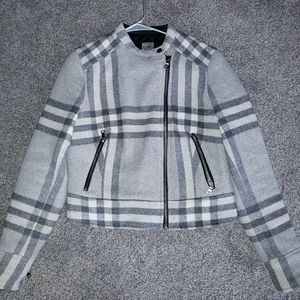 Women's GAP Wool plaid Winter casual dress coat